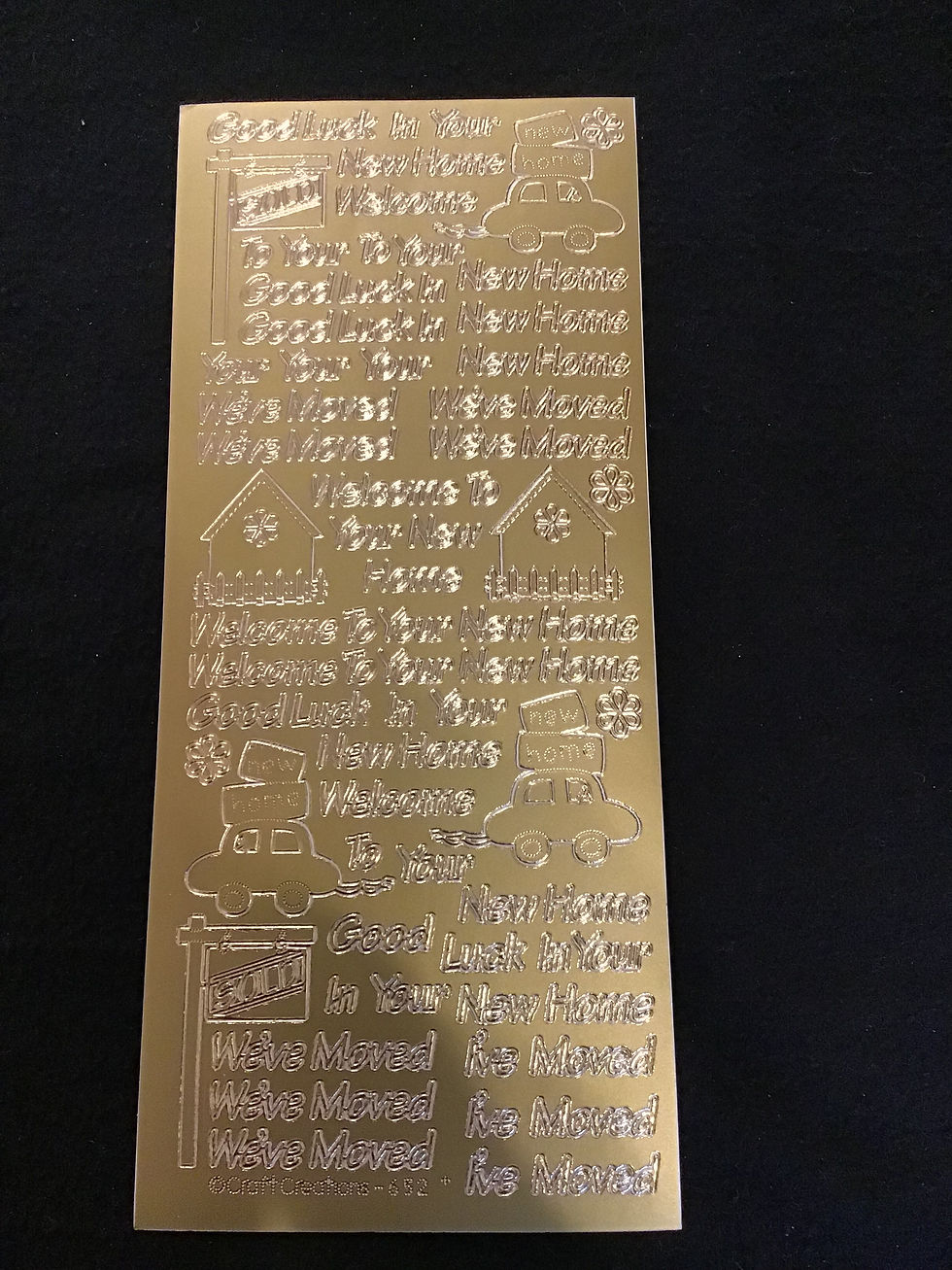 New Homes - Gold - New Home - Craftmania  Stock Photo 1