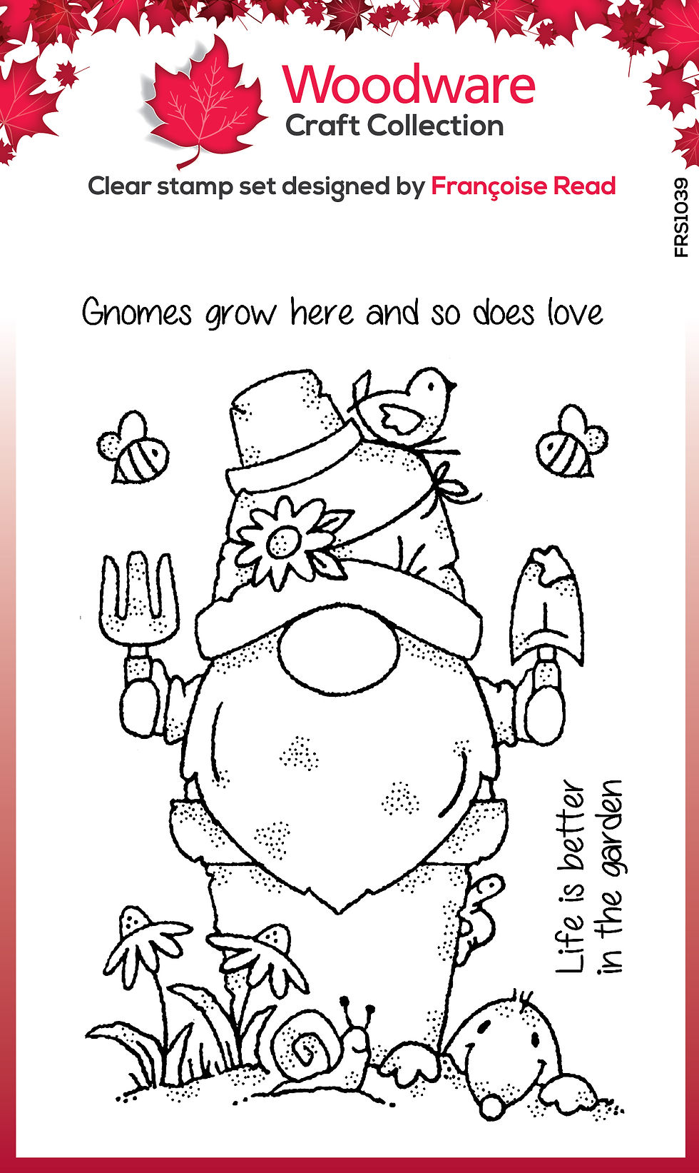 The Gardener - Clear Stamp Set By Francoise Read - Craftmania Stock Photo 1