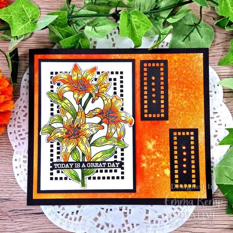 Thumbnail: Decorative Squared Rectangles Craft Die By Sue Wilson - Craftmania Stock Photo 6