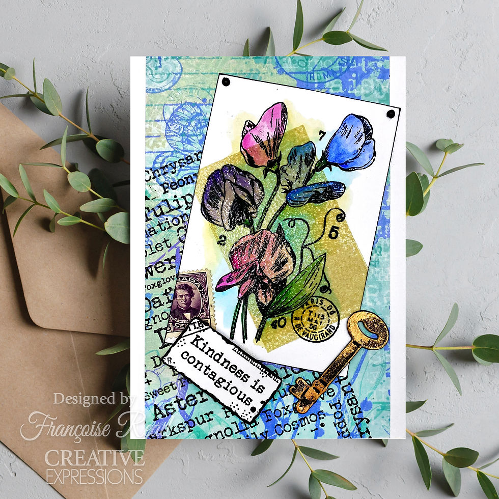 Thumbnail: Flower Names - Clear Stamp By Francoise Read - Craftmania Stock Photo 3