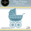 Thumbnail: Vintage Pram Craft Die – Baby Collection By Jamie Rodgers Crafts