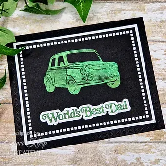 Thumbnail: Classic Cars - Craft Die  By Sue Wilson - Craftmania Stock Photo 5
