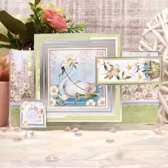 Thumbnail: Swan Lake - Deluxe Craft Pads by Hunkydory - Craftmania Stock Photo 8
