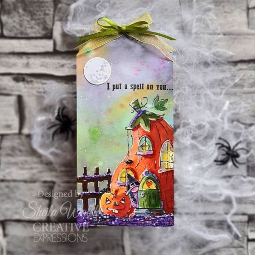 Thumbnail: Pumpkin House - Clear Singles Stamp Set By Francoise Read - Craftmania Stock Photo 6