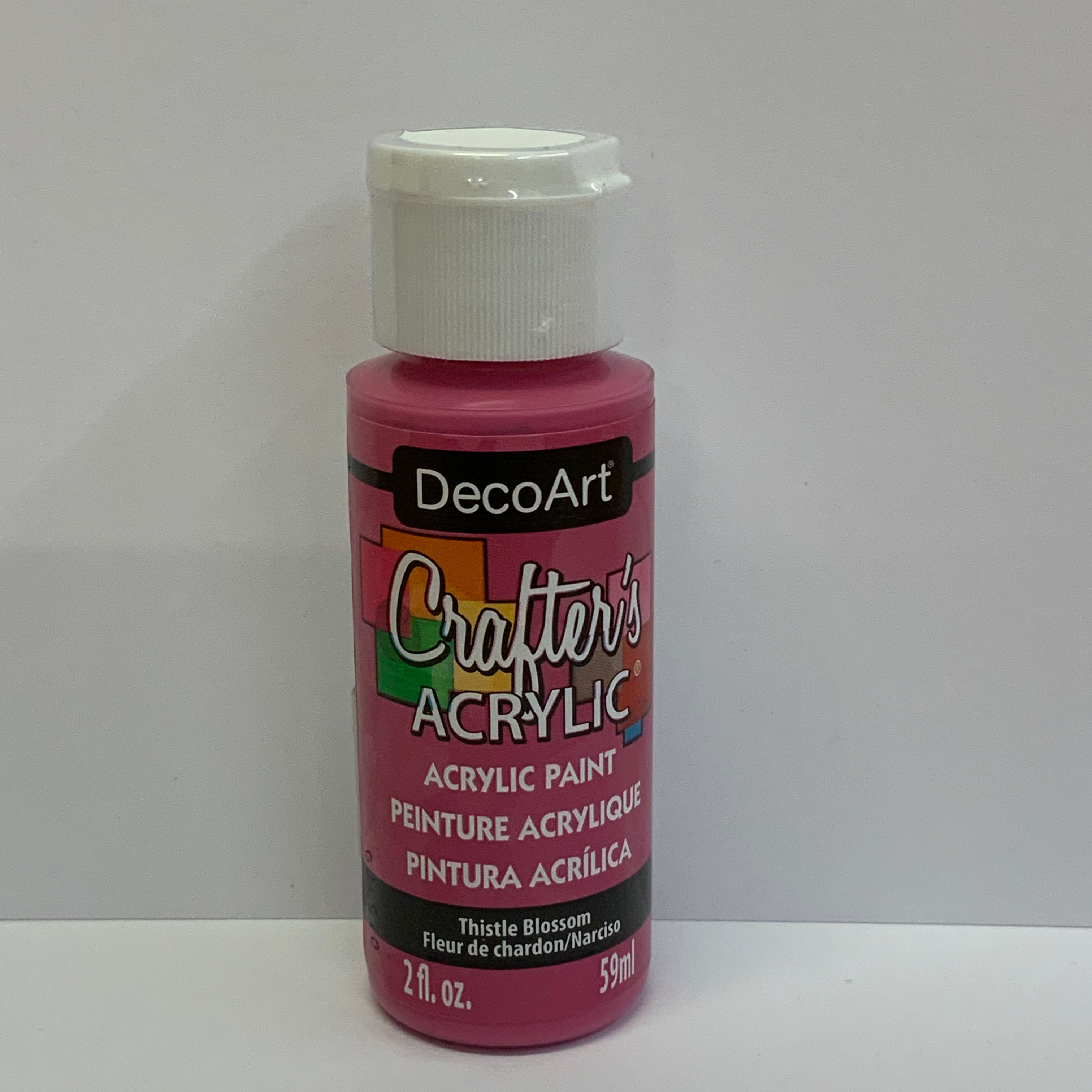 Thistle Blossom - Crafters Acrylic By DecoArt - Craftmania Stock Photo 1