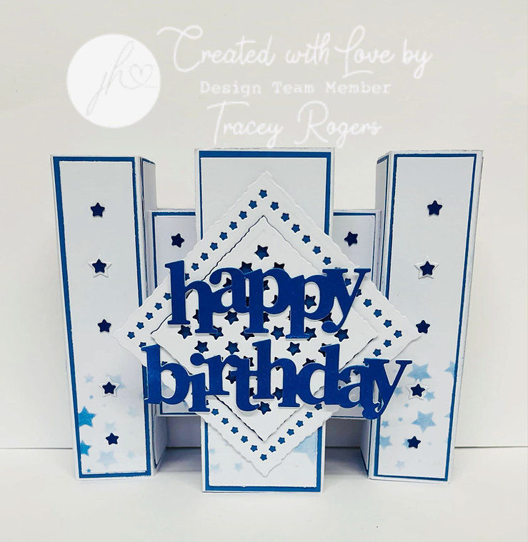 Thumbnail: Hazel's Star Medley Die Set By Julie Hickey - Craftmania Stock Photo 6