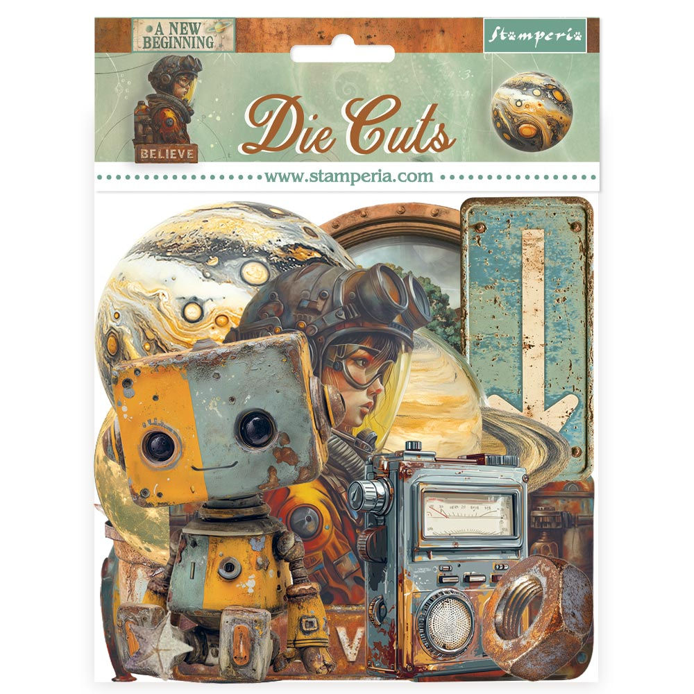 A New Beginning - Die Cuts By Stamperia