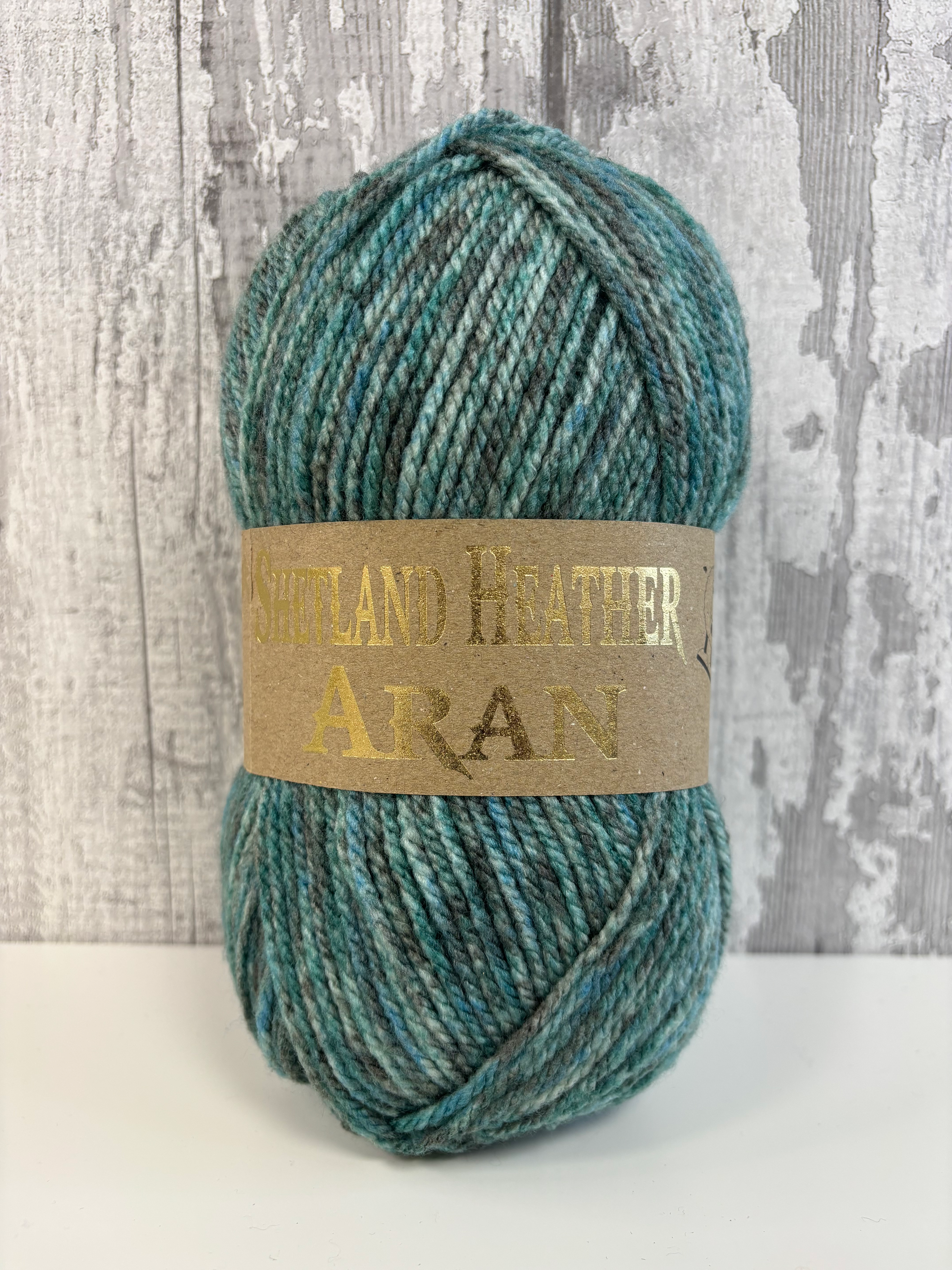 Hazy Days - Shetland Heather Aran By Woolcraft - Craftmania Stock Photo 1