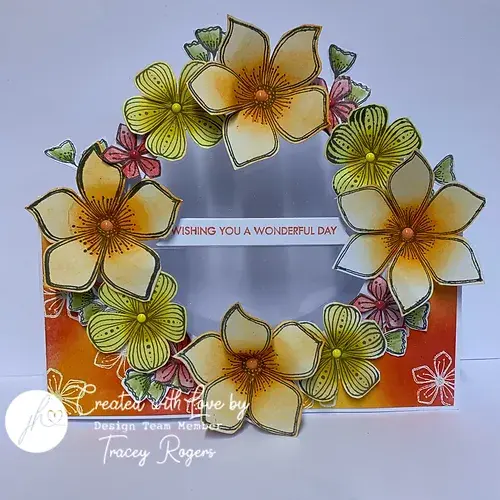 Thumbnail: Julie's Hand Picked Florals A5 Stamp Set By Sweet Huni Designs - Craftmania Stock Photo 4
