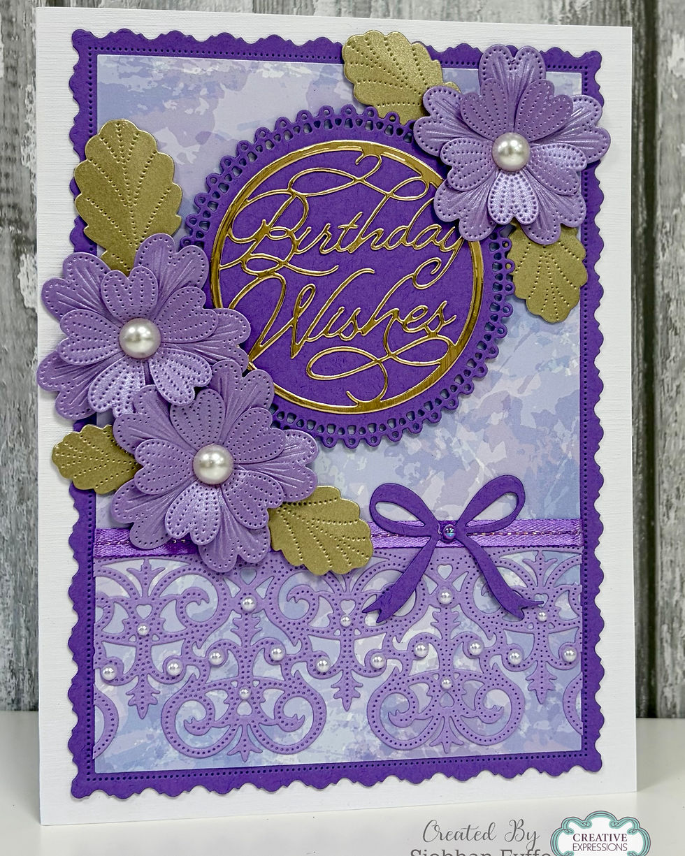 Thumbnail: Regal Border Die – Pierced Collection By Jamie Rodgers for Creative Expressions
