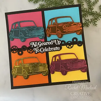 Thumbnail: Classic Cars - Craft Die  By Sue Wilson - Craftmania Stock Photo 4