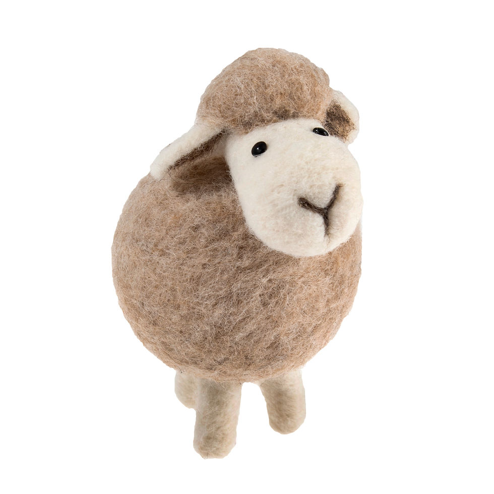Thumbnail: Sheep - Needle Felting Kit By Trimits - Craftmania Stock Photo 3