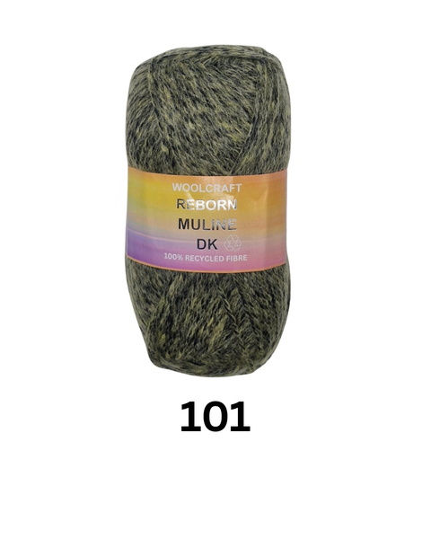 Reborn Muline 101 - Recycled D/K By Woolcraft - Craftmania Stock Photo 1