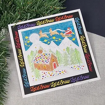 Thumbnail: Pierced Christmas Cottage - Craft Die Jamie Rodgers