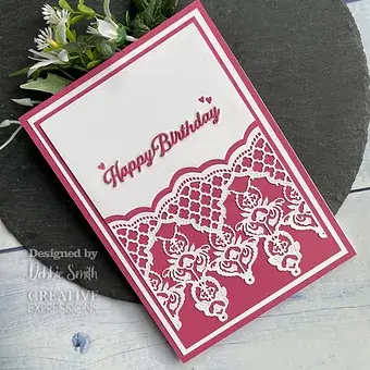 Thumbnail: Moroccan Lace Border -Craft Die  By Jamie Rodgers - Craftmania Stock Photo 3