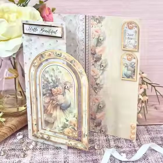 Thumbnail: Hello Beautiful - Luxury Topper Set By Hunkydory - Craftmania Stock Photo 4