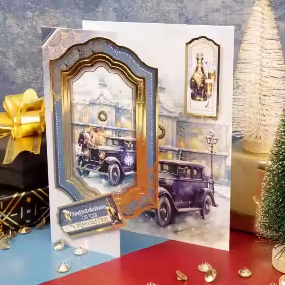 Thumbnail: Wonderful Winter Wishes Luxury Topper Set By Hunkydory - Craftmania Stock Photo 3
