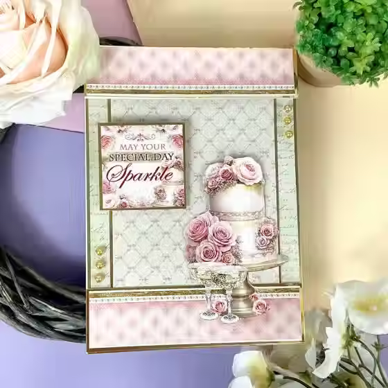 Thumbnail: Everlasting Roses - Premium Paper Pads By Hunkydory - Craftmania Stock Photo 4