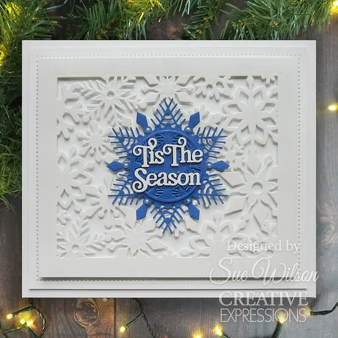 Thumbnail: Festive Snowflake Floating Frame - Craft Die By Sue Wilson - Craftmania Stock Photo 5