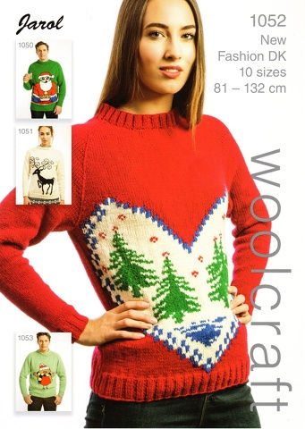 Christmas Jumper - D/K - By  Woolcraft - Craftmania Stock Photo