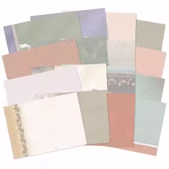 Classic Christmas Luxury Card Inserts By Hunkydory - Craftmania Stock Photo 1