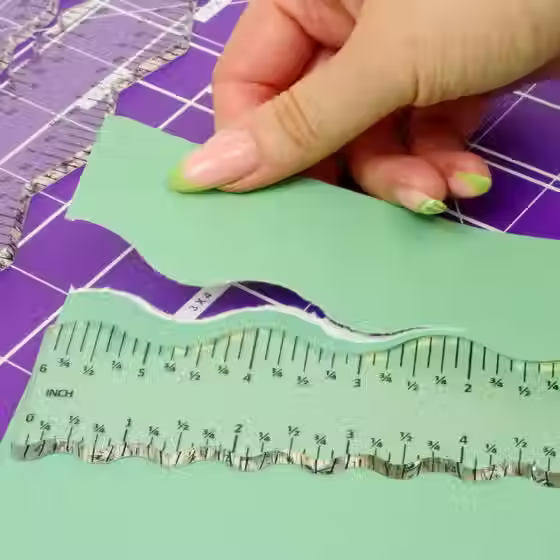 Thumbnail: Tearing Rulers - Premier Craft Tools By Hunkydory- Craftmania Stock Photo 3