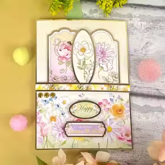Thumbnail: Golden Hour - Luxury Topper Set By Hunkydory - Craftmania Stock Photo 3