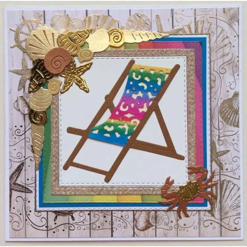 Thumbnail: Deckchair - Craft Die By Sweet Dixie  - Craftmania Stock Photo 3