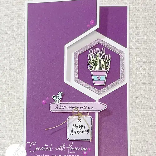 Thumbnail: Dinky Hexagon Die Set By Sweet Huni Designs - Craftmania Stock Photo 3
