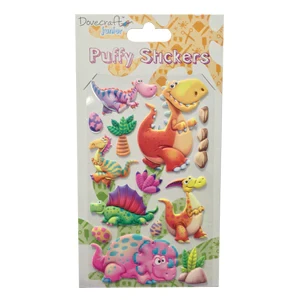 Dovecraft Junior Puffy Stickers - Dinosaurs Dovecraft Junior Puffy Stickers - Dinosaurs