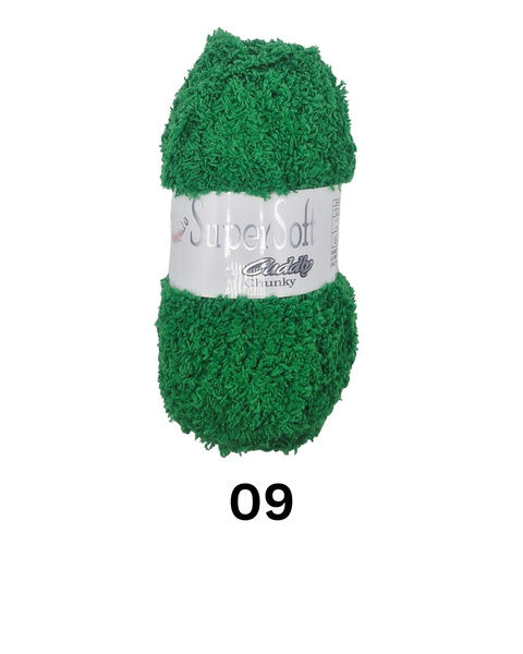 Emerald - SuperSoft Cuddly Chunky By Woolcraft - Craftmania Stock Photo 1