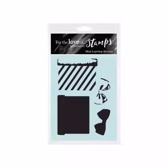 Mini Layering Present - For the Love of Stamps By Hunkydory - Craftmania Stock Photo 1