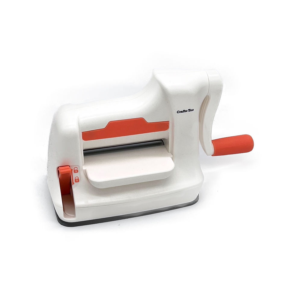 Mini Die Cutting Machine By Crafts Too - Craftmania Stock Photo 1