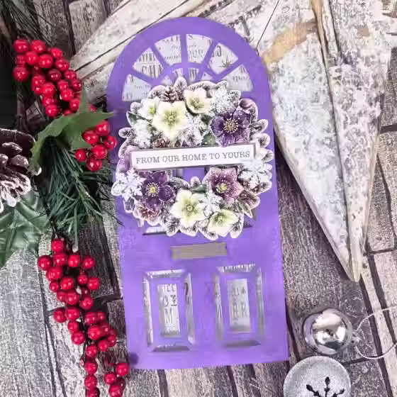 Thumbnail: Fancy Front Door - DL Card Blanks By Hunkydory - Craftmania Stock Photo 3