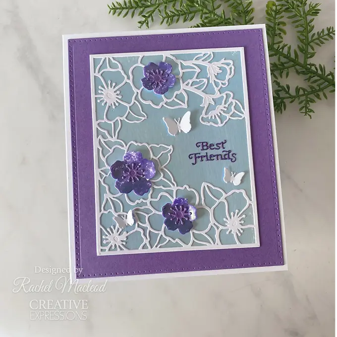 Wild Roses - Finishing Touches Craft Die Collection By Sue Wilson - Craftmania Stock Photo 2