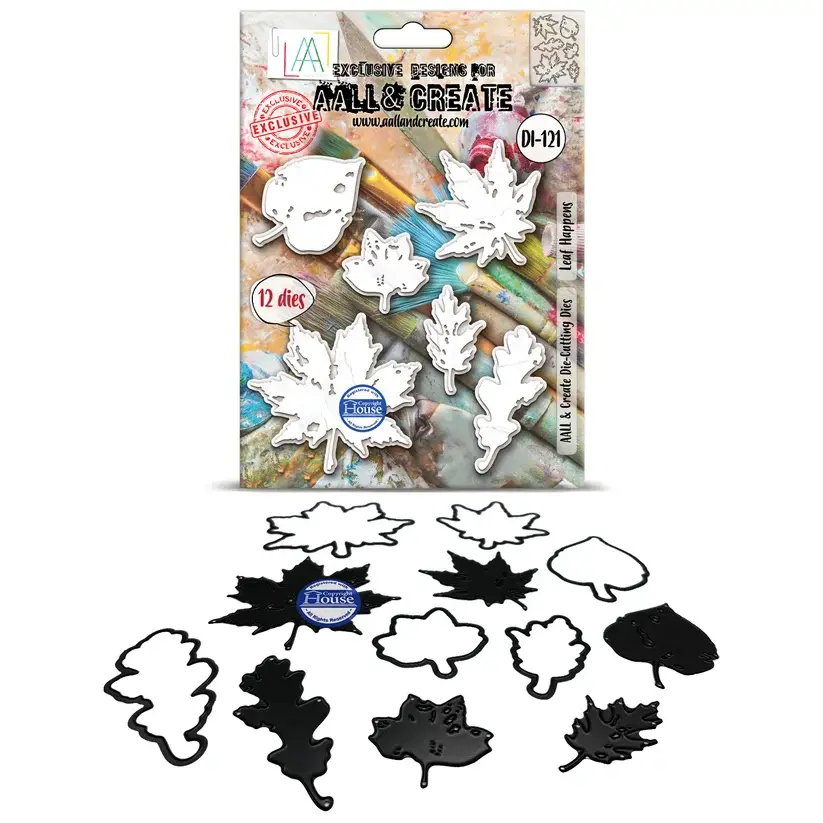 Leaf Happens - Die-Cutting Die Set By AALL & Create - Craftmania Stock Photo1