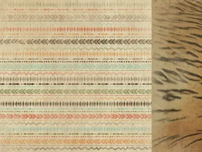 Tiger - Into The Wild Collection By Kaisercraft - Craftmania Stock Photo 1