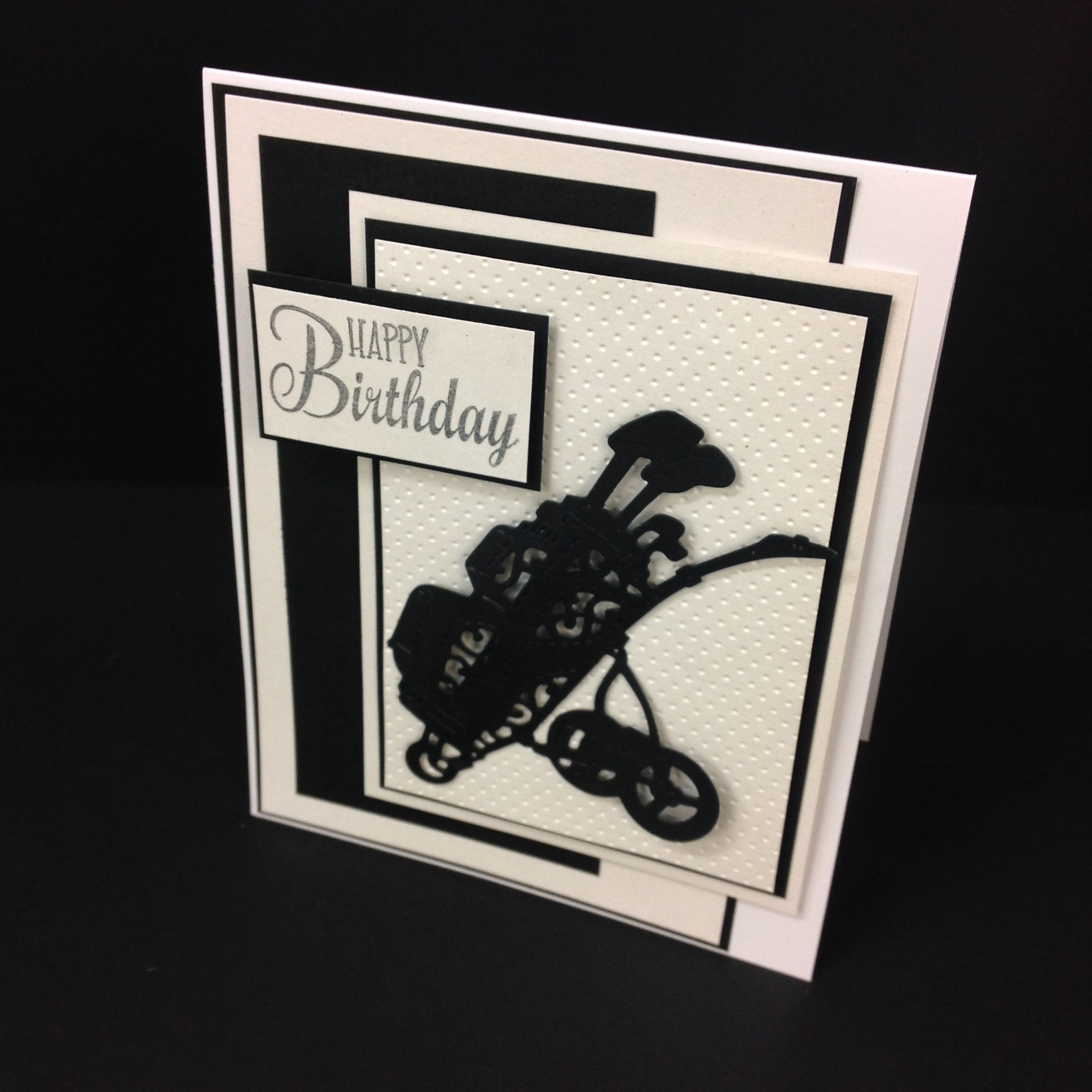 Golf Trolley - Craft Die By Sweet Dixie -0 Craftmania Stock Photo 1