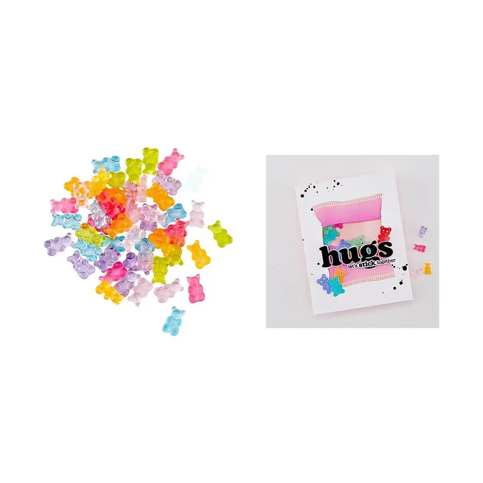 Tiny Bears - Embellishments By Hero Arts - Craftmania Stock Photo 2