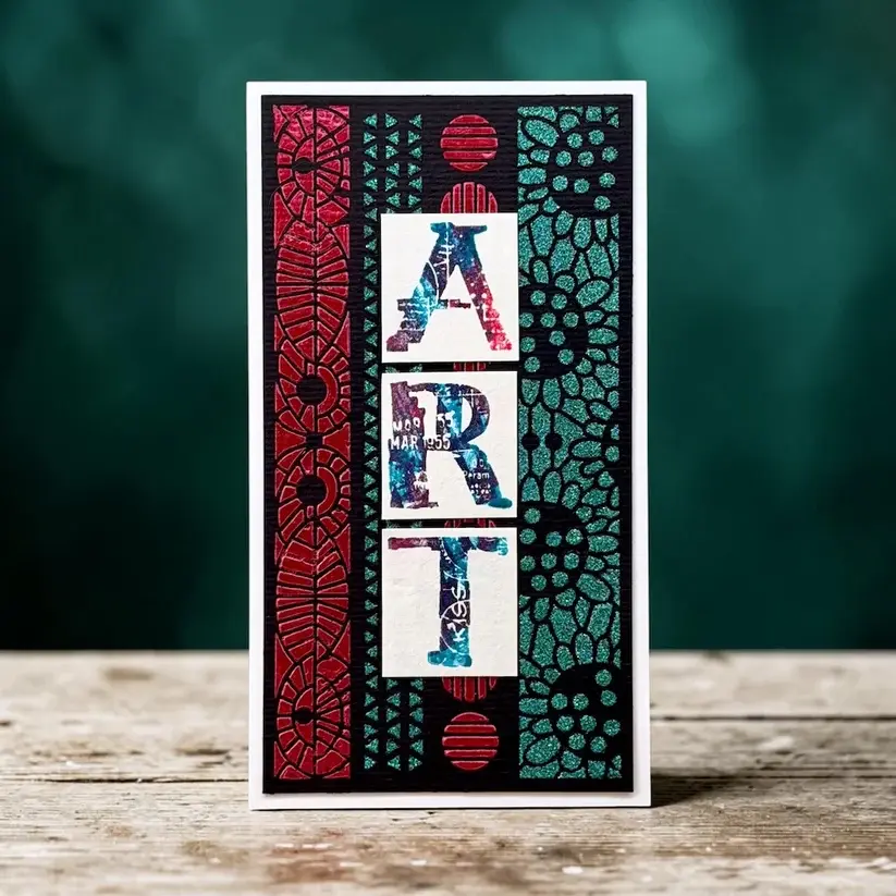 Thumbnail: Scribble Splash  - A5  Stamp Set By AALL & Create - Craftmania Stock Photo13