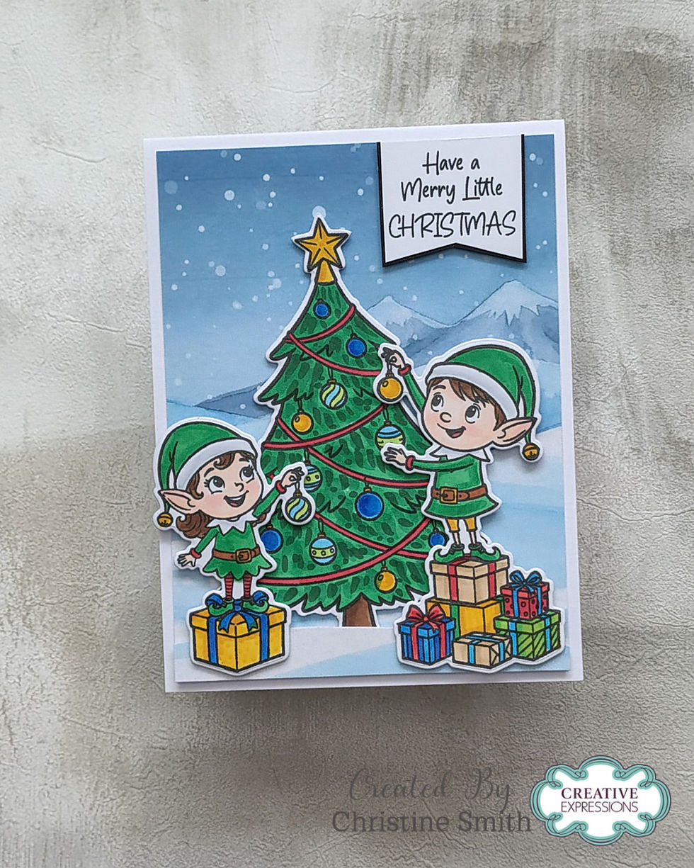 Thumbnail: Deck The Halls Stamp Set – The Cuddly Clan Collection By Jamie Rodgers Crafts - Craftmania Stock Photo 14
