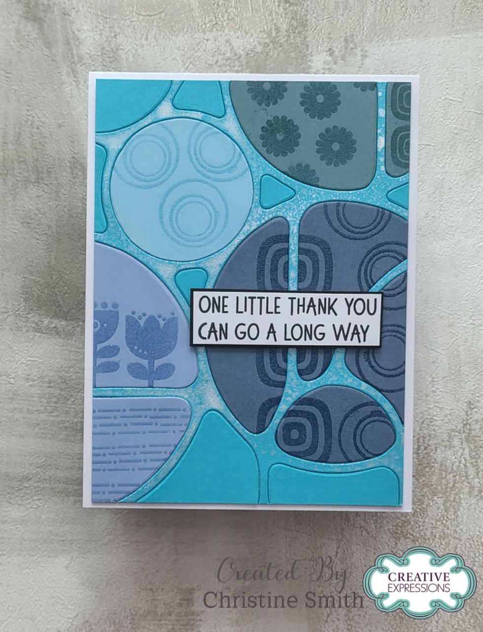 Thumbnail: Woodware Large Doodle Template Three 7x7" Stencil By Françoise Read