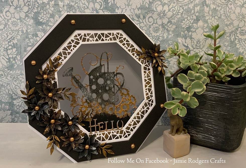 Thumbnail: Succulent Garden Flower Die By Sue Wilson