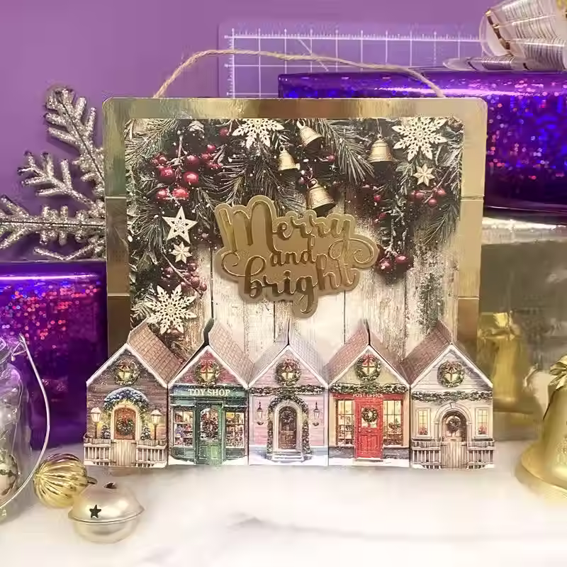 Thumbnail: Advent Village Project Kit - By Hunkydory - Craftmania Stock Photo 3