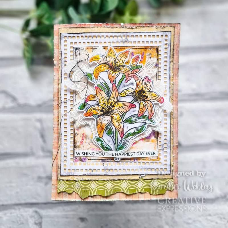 Thumbnail: Decorative Squared Rectangles Craft Die By Sue Wilson - Craftmania Stock Photo 7