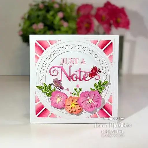 Thumbnail: Just A Note - Noble Shadowed Sentiment By Sue Wilson - Craftmania Stock Photo 3