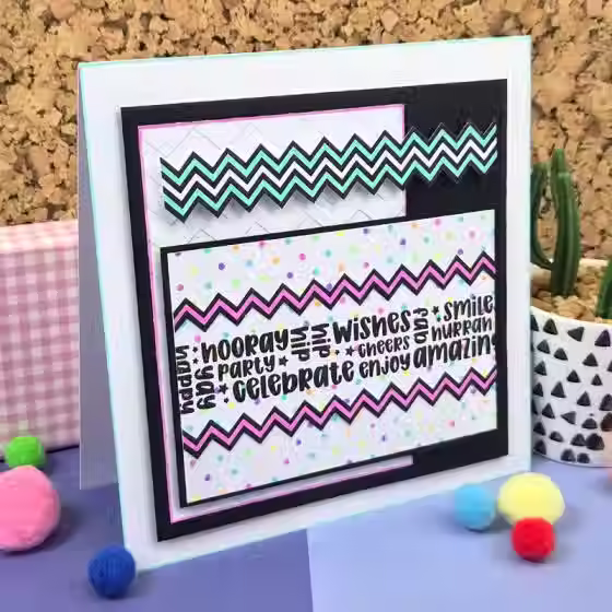 Thumbnail: Tiling Sentiment Strips  - For the Love of Stamps By Hunkydory - Craftmania Stock Photo 2
