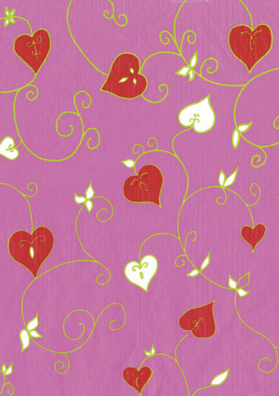 Hearts - Decopatch Paper - Stock Photo
