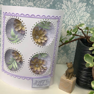 Floral Dome Card