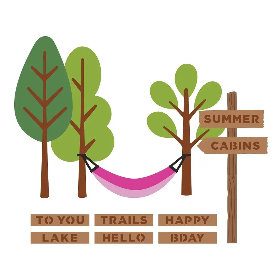 Trails End Etched Dies by Spellbinders - Craftmania Stock Photo 2